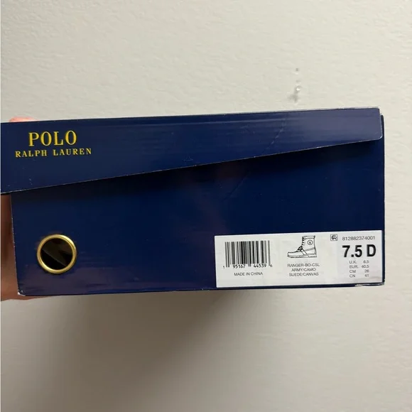 Polo Ralph Lauren Camo Ranger Boots